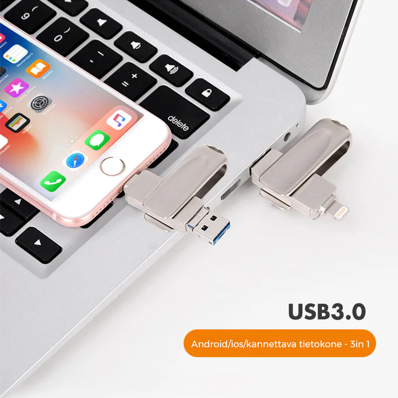 3-in-1 USB-muistitikku