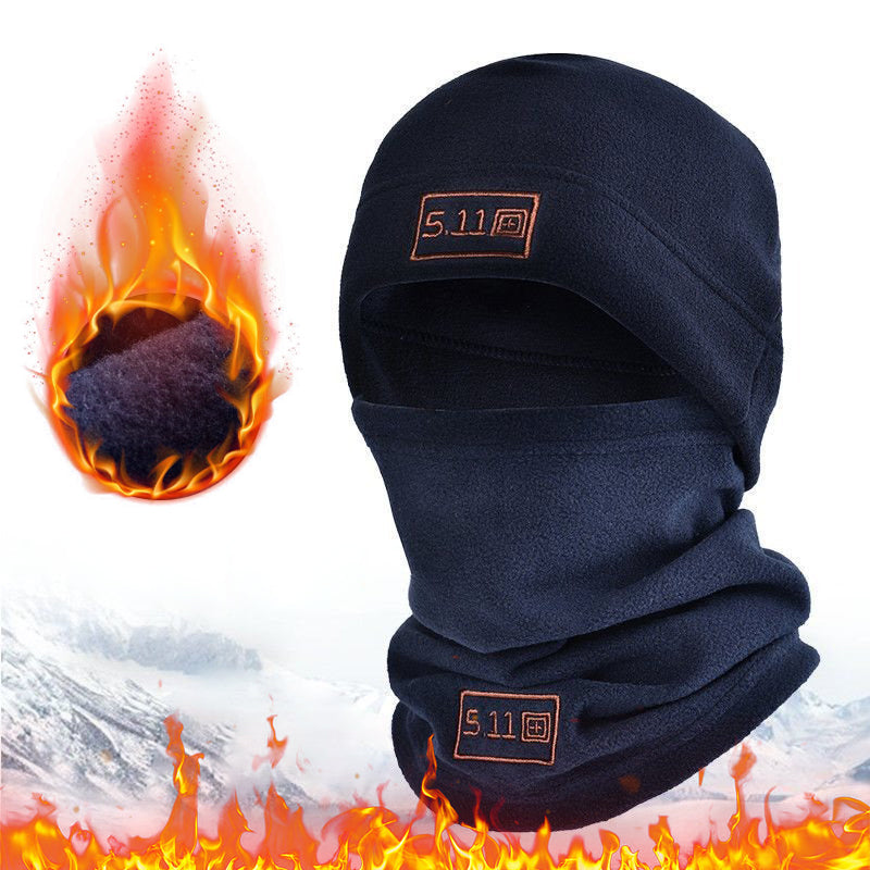 Polar Fleece Balaclava -huppu ja kasvomaski