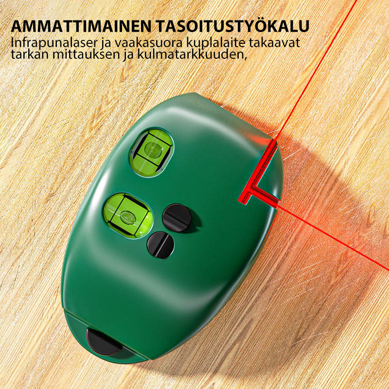 Elektroninen 90 asteen kulma laserasteikko