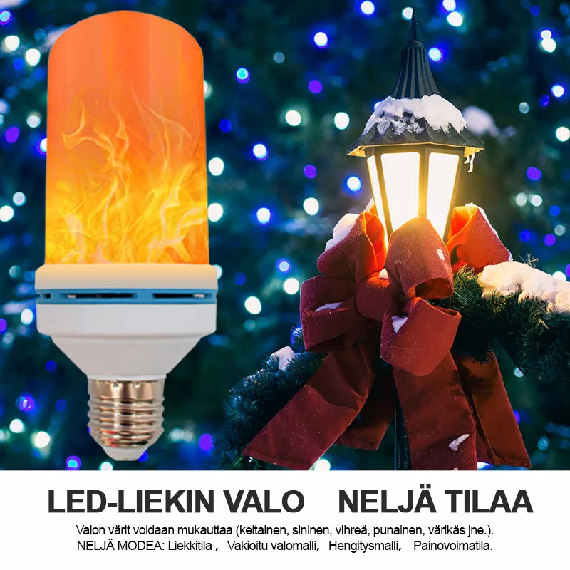 LED Liekki hehkulamppu painovoiman tunnistava vaikutus