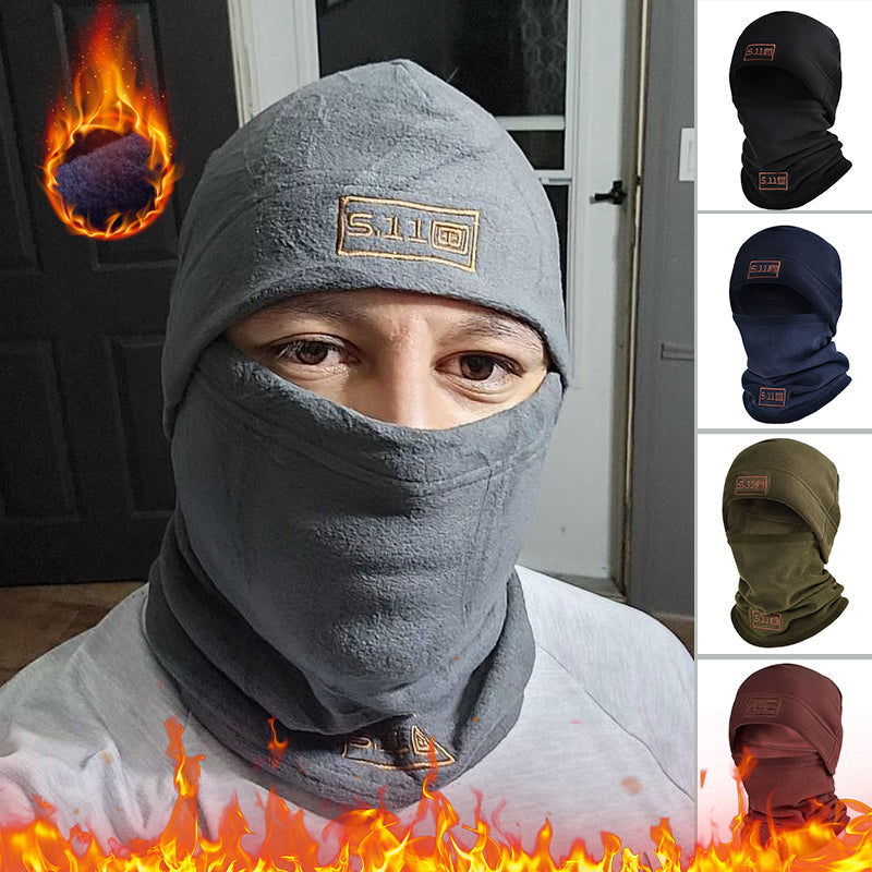 Polar Fleece Balaclava -huppu ja kasvomaski