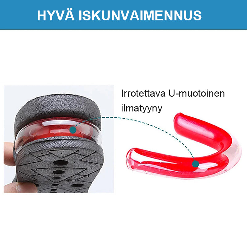 Pituutta lisäävät sisäpohjat (irrotettavat)