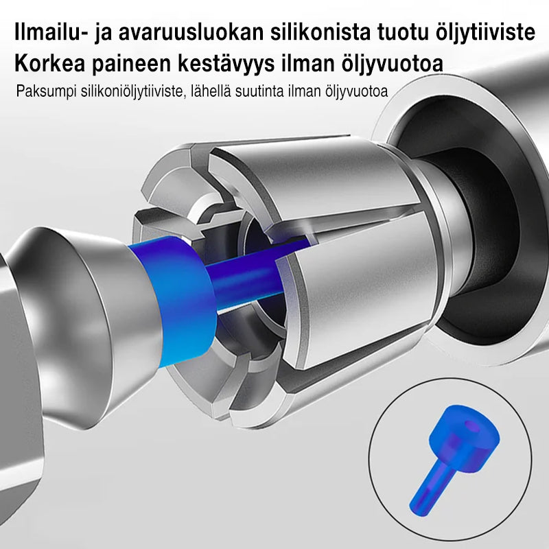 Vahva lukitus rasvaliittimille