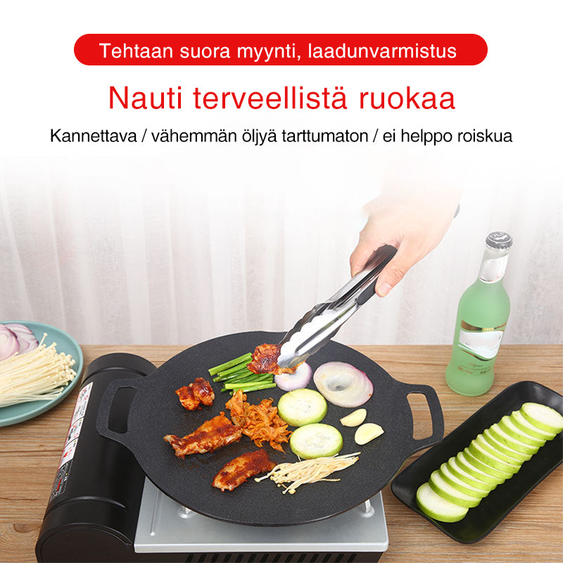 Tarttumaton pyöreä grillipannu