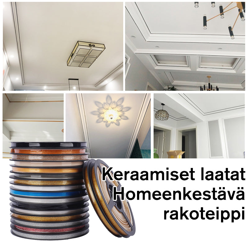 Homeenpitävä rakoteippi keraamisille laatoille (yksi rulla 6 M)