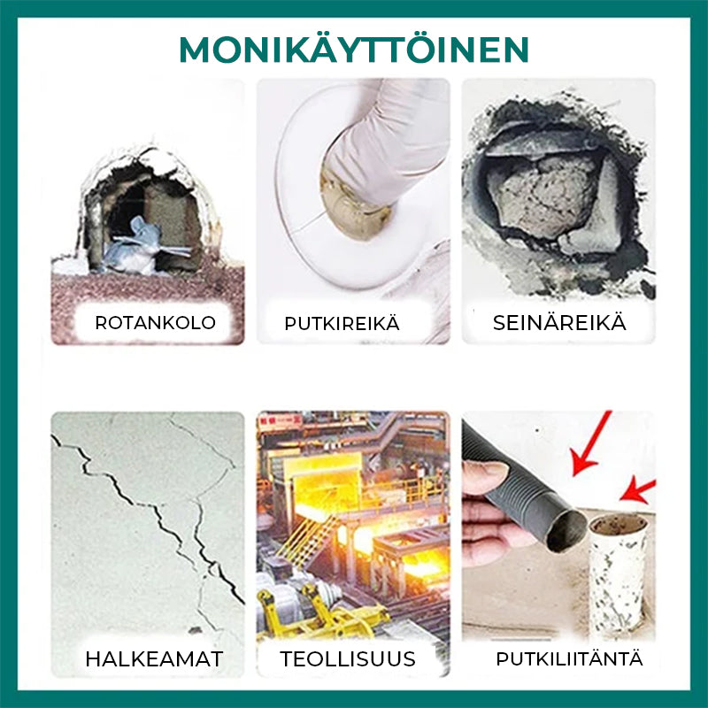 Uudentyyppinen vedenpitävä tiiviste