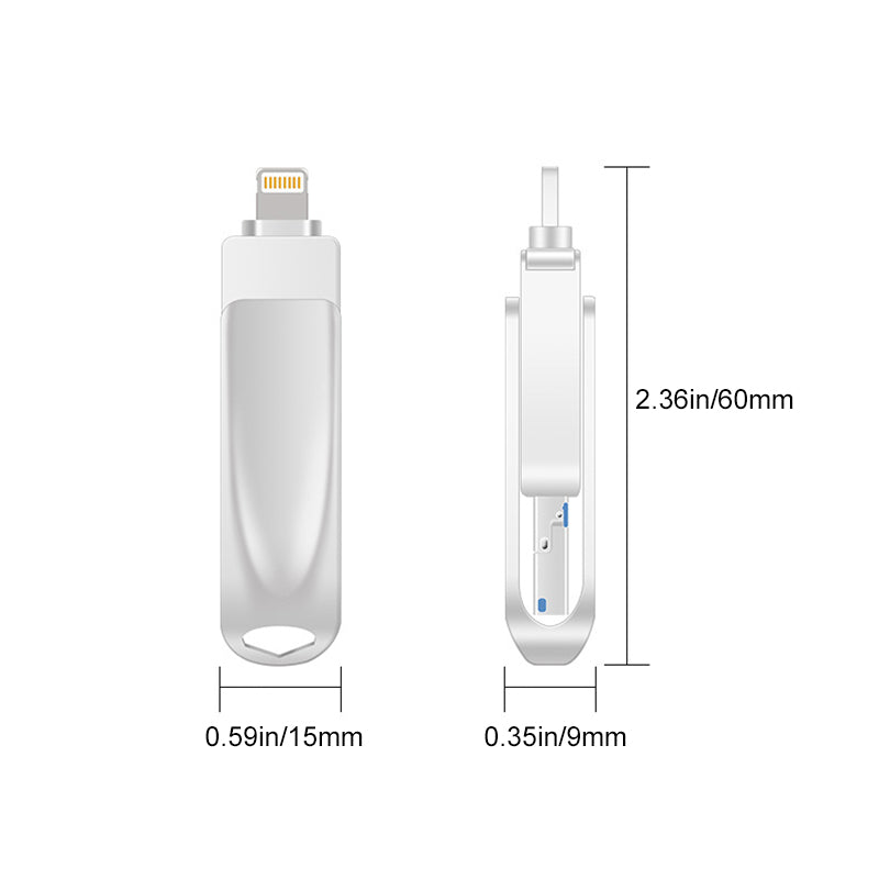 3-in-1 USB-muistitikku