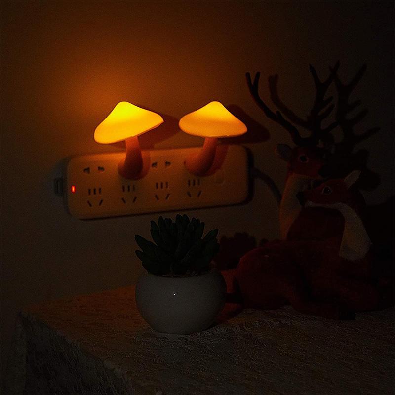 Cute Little Mushroom Night Lamp（10% off 2 pieces, 20% off 3 pieces, 30% off 4 pieces）