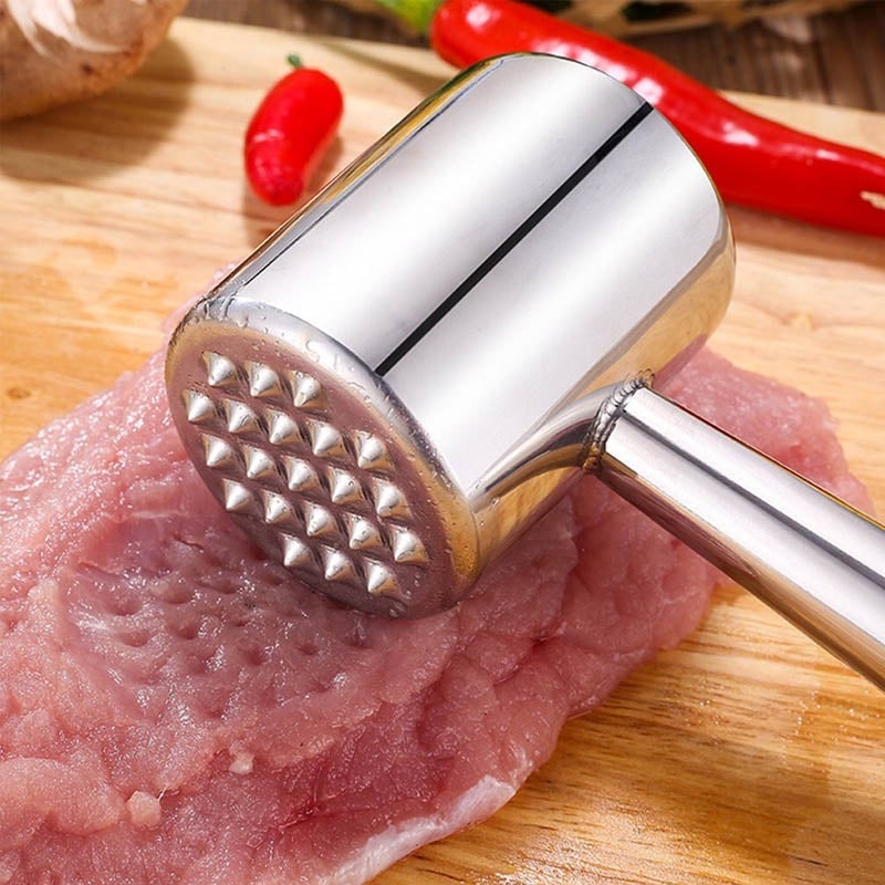 Ruostumattomasta teräksestä Tenderizer Meat Hammer