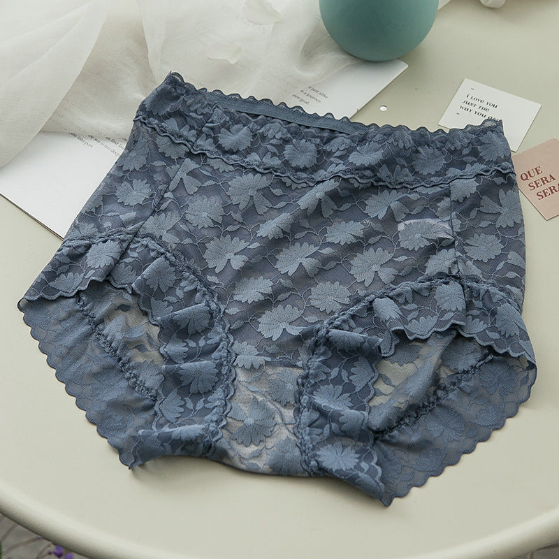 Women's High Waist Lace Panties